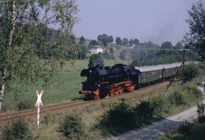 65 1049 Sonderzug ->Adorf, bei Siebenbrunn, am 09.09.1989