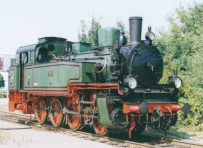 Stettin 7906 der MEM (ex 92 638) in Minden 1998
