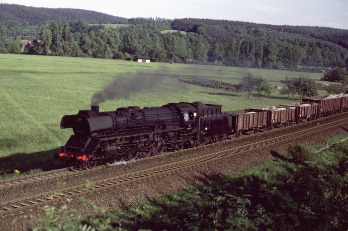 41 1055 mit Ng 66476 bei Zeutsch, 12.06.1984