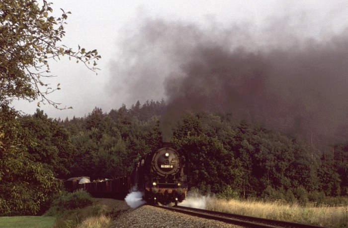 44 0397 Güterzug Gera->Saalfeld bei Frießnitz, 03.09.1981