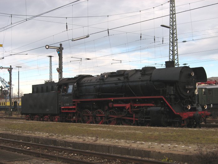 44 2546 Umsetzen im Bahnhof Nördlingen, am 23.11.2009