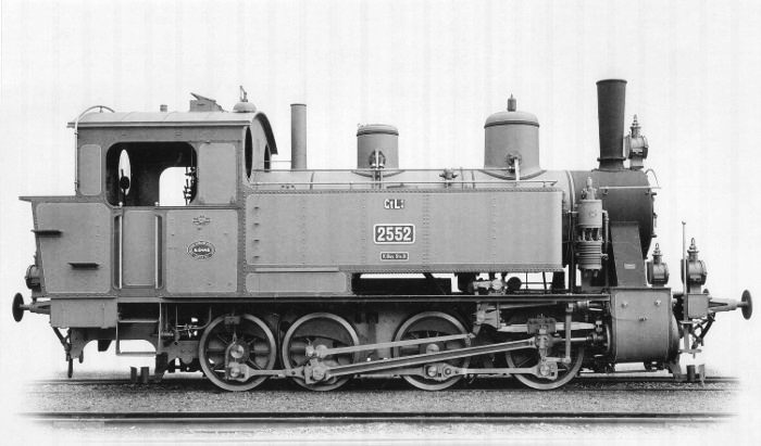 Lok 2552 der KBayStSB in 1911