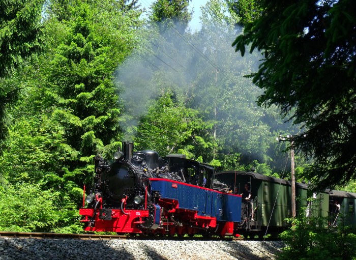AQUARIUS C mit Zug 45 in der Kurve direkt hinterm Haltepunkt Loreleifelsen, um 12:04h am 08.06.2014