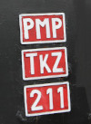 Anschriften der ehemaligen PMPPW-Lok TKz211